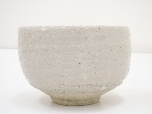 Ｒ２２９　茶碗　『加藤舜陶造』『八ツ橋絵』『志野茶碗』　抹茶碗　共箱　茶道具 R229 茶碗 『加藤舜陶造』『八ツ橋絵』『志野茶碗』 抹茶碗